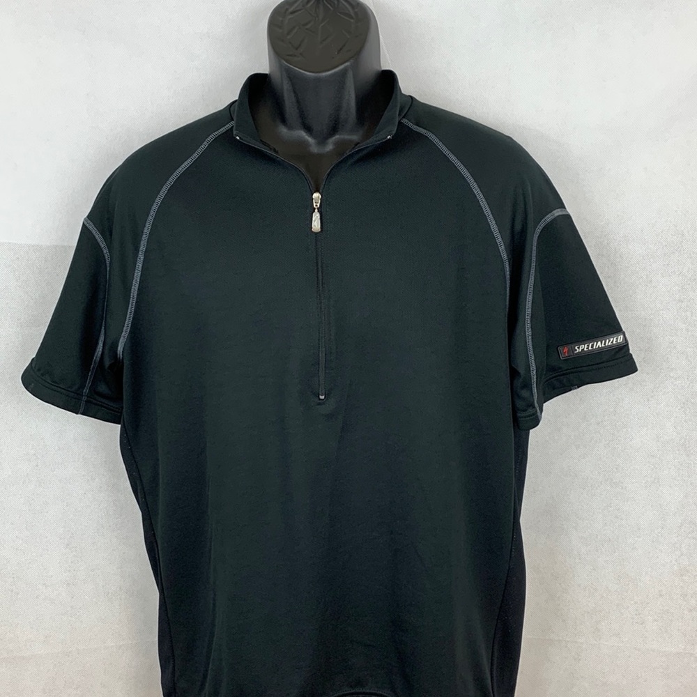 Specialized Black Short Sleeve Performance Tee